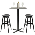 Milos Timber Bar Stool - Image 4