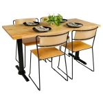 Rectangle Rafael Timber Table Tops Rubberwood - Image 3