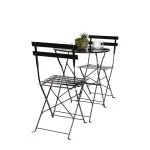 Vive Outdoor Folding Bistro Table and Chairs Set - Image 7