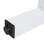 Cannes Aluminium Outdoor Bench with Polywood Top 185 x 35cm - Image 4