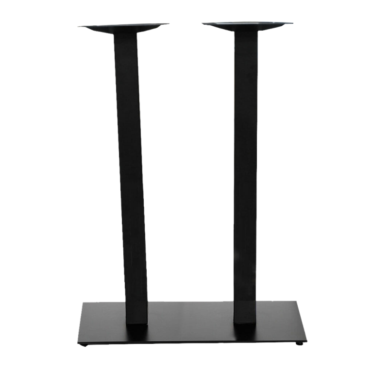Carlos double bar table base