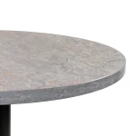 Round Ciro Melamine Table Top, Stone - Image 2