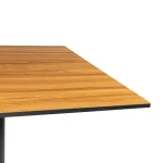 Square Diego Composite High Pressed Laminate Table Tops, Acacia - Image 2