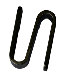 Set of 2 connection hooks for epoxy shelving