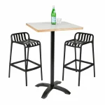 Square Matias Plywood Laminate Table Tops Grey - Image 3