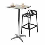 Miguel Square Outdoor Folding Dining & Bar Table - Image 7