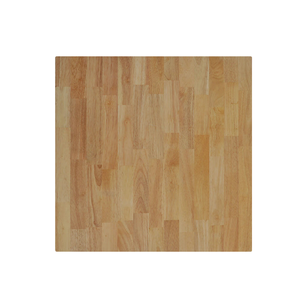 Square Rafael Timber Table Tops Rubberwood >