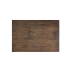 Rectangle Ricardo High Pressed Resin Table Tops Walnut Finish