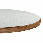 Round Matias Plywood Laminate Table Tops Grey - Image 2