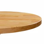 Round Rafael Timber Table Tops Rubberwood - Image 2