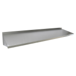 stainless steel wall mounted shelf