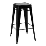 tolix bar stool matt black