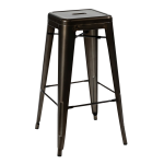 tolix bar stool rust