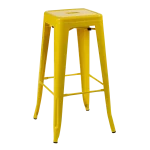 tolix bar stool yellow
