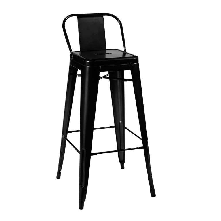 tolix bar stool black