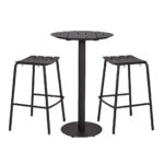 Antibes Round Outdoor Bar Table 64cm - Image 5