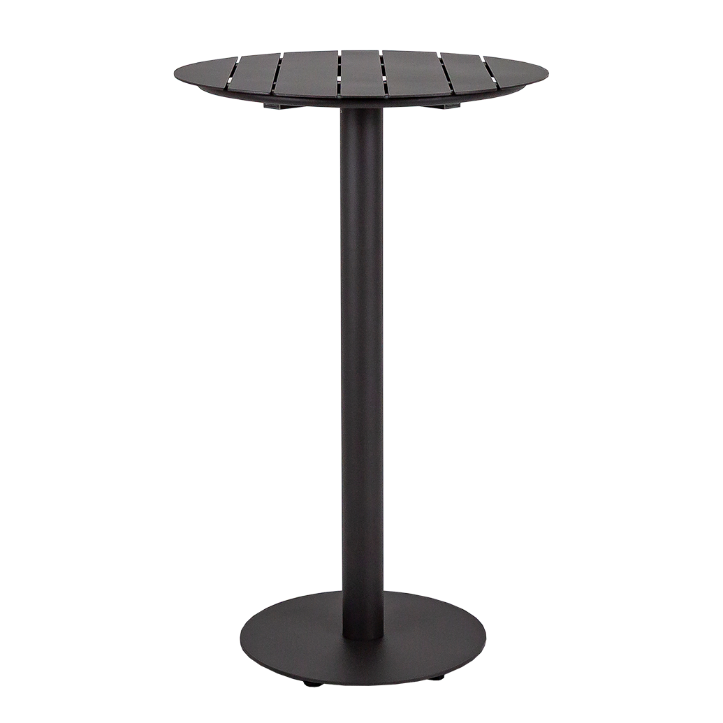 AntibesBarRO-anthracite-chairforce Antibes Round Outdoor Bar Table 64cm - Image 1