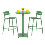 Antibes Square Outdoor Bar Table 64cm - Image 4