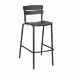 Antibes Bar Stool with Backrest