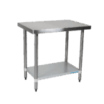 Economy 430 Grade Stainless Steel Flat Bench 900 x 700 x 900mm high