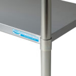 Economy 430 Grade Stainless Steel Splashback Bench, 900 x 610 x 900mm high - Image 5