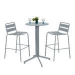 Andre Round Bar Table 60cm - Image 3