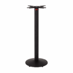Eamon Round Bar Table Base, Black