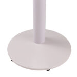Eamon Round Bar Table Base, White - Image 2