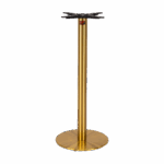 Jasper Gold Stainless Steel Bar Table Base