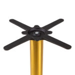 Jasper Gold Stainless Steel Dining Table Base - Image 3