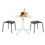 Andre Square Dining Table 70cm - Image 3
