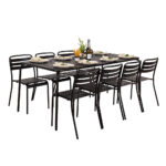 Julien Dining Table 185 x 85cm - Image 4
