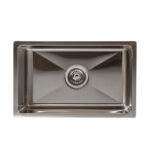 Inset Bowl Stainless Steel 37.5Lt 500 x 300mm Sink - Image 3