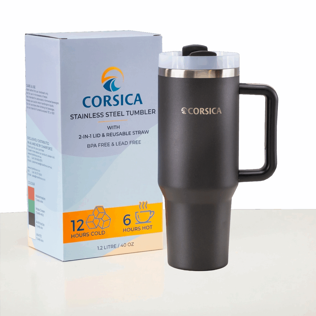 Corsica Stainless Steel Tumbler, 1.2Lt - Image 1