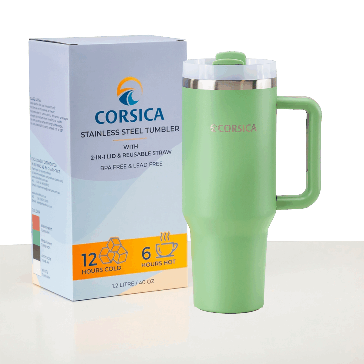 Corsica Stainless Steel Tumbler, 1.2Lt - Image 3
