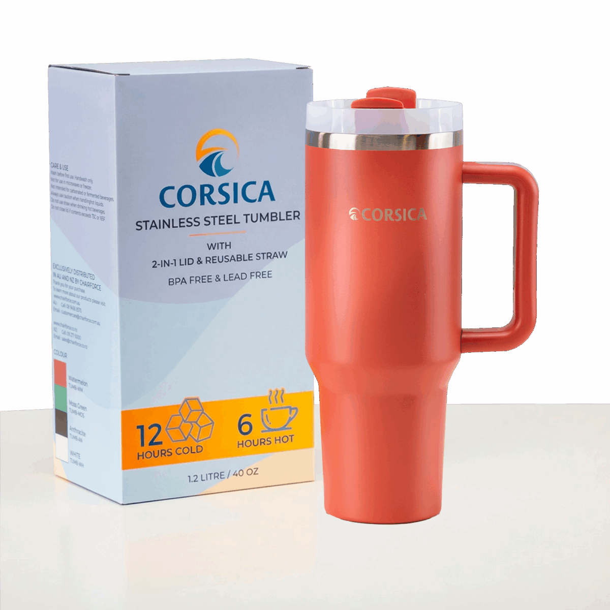 Corsica Stainless Steel Tumbler, 1.2Lt - Image 5