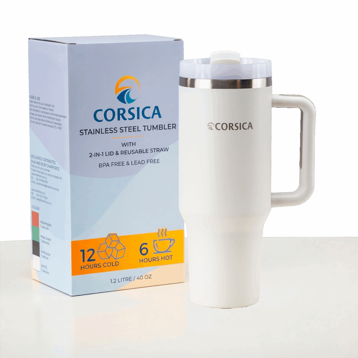 Corsica Stainless Steel Tumbler, 1.2Lt - Image 4